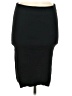Express Solid Black Casual Skirt Size M - photo 1