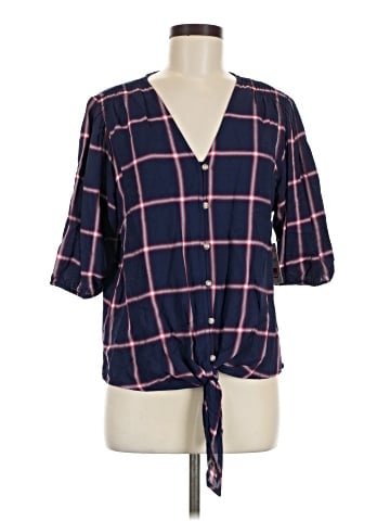 Como Vintage 3/4 Sleeve Blouse (view 1)