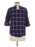 Como Vintage 100% Rayon Blue 3/4 Sleeve Blouse Size M - photo 2