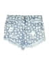 Mossimo Stars Blue Denim Shorts Size 6 - photo 1