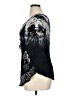 Shoreline 100% Rayon Black Short Sleeve Blouse Size 1X - photo 5