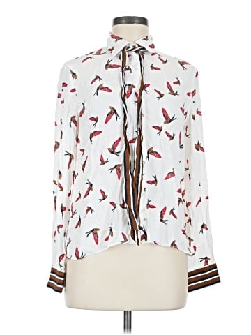 Zara Basic Long Sleeve T-Shirt (view 1)