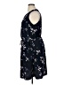 41Hawthorn 100% Polyester Floral Blue Casual Dress Size 1X - photo 5