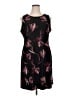 Tommy Hilfiger Graphic Black Casual Dress Size 14 - photo 1
