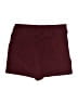Stradivarius Solid Burgundy Shorts Size S - photo 1