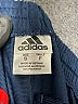 Adidas 100% Polyester Blue Track Pants Size S (kids) - photo 3
