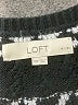Ann Taylor LOFT Argyle Black Pullover Sweater Size XXS - photo 7