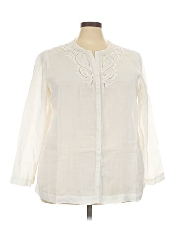 Liz Claiborne Collection Long Sleeve Blouse (view 1)