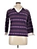Notations Purple Pullover Sweater Size 1X - photo 1