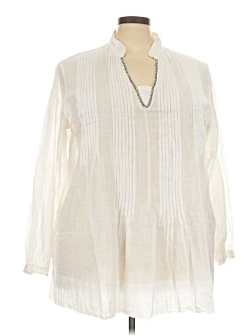 Coldwater Creek Long Sleeve Blouse (view 1)