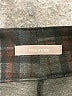 Maurices Plaid Black Gray Casual Pants Size S - photo 4