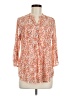 Cocomo Orange 3/4 Sleeve Blouse Size M - photo 1
