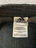 Adidas 100% Polyester Solid Black Track Pants Size XL - photo 4