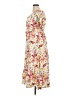 Assorted Brands Floral Ivory Casual Dress Size XL - photo 5