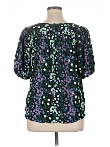 Ann Taylor LOFT Short Sleeve Blouse (view 2)