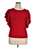 Rainbow Red Short Sleeve Top Size 1X - photo 1