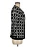 Adrienne Vittadini Plaid Black Cardigan Size M - photo 4
