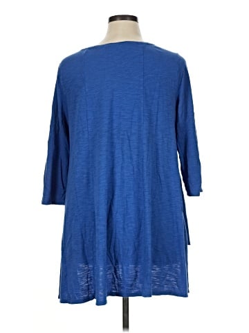 Chico's 3/4 Sleeve T-Shirt (view 2)