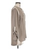M&S Color Block Tan 3/4 Sleeve Blouse Size UK 12 / US 8 - photo 4