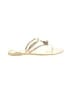 Jack Rogers Ivory Flip Flops Size 11 - photo 1