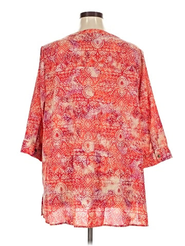Catherines 3/4 Sleeve Blouse (view 2)