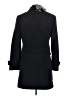J.Crew Black Wool Coat Size 2 - photo 2