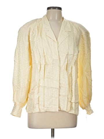 Francesca of Damon 3/4 Sleeve Silk Top (view 1)