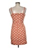 Forever 21 Polka Dots Orange Casual Dress Size M - photo 2