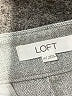 Ann Taylor LOFT Chevron-herringbone Gray Casual Pants Size 14 (tall) - photo 7