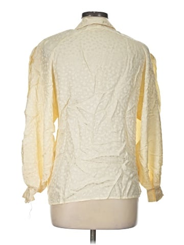 Francesca of Damon 3/4 Sleeve Silk Top (view 2)