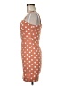 Forever 21 Polka Dots Orange Casual Dress Size M - photo 5