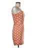 Forever 21 Polka Dots Orange Casual Dress Size M - photo 4