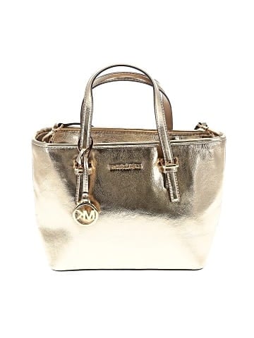 MICHAEL Michael Kors Leather Satchel (view 1)