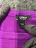Express Solid Purple Cocktail Dress Size S - photo 7
