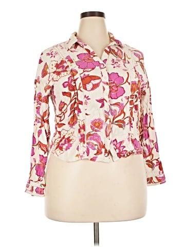 Love 3/4 Sleeve Blouse (view 1)