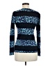 Neiman Marcus Animal Print Blue Pullover Sweater Size M - photo 2