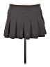 Fleurish Solid Gray Casual Skirt Size 9 - photo 1