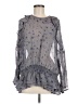 IRO 100% Viscose Gray Long Sleeve Blouse Size EU (FR) 38 / US 6 - photo 1