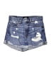Aero Blue Denim Shorts Size 2 - photo 1