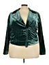 Torrid Teal Jacket Size 2X Plus (2) - photo 1