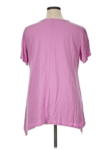 LOGO by Lori Goldstein Short Sleeve T-Shirt (view 2)