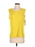Caroline Rose Yellow Sleeveless Top Size M (petite) - photo 1