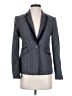 Boden 100% Wool Houndstooth Blue Wool Blazer Size 4 (petite) - photo 1