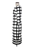 Eliza J Houndstooth Gray Cocktail Dress Size 4 - photo 5