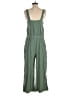 Sundry 100% Cotton Solid Green Jumpsuit Size Med (2) - photo 2