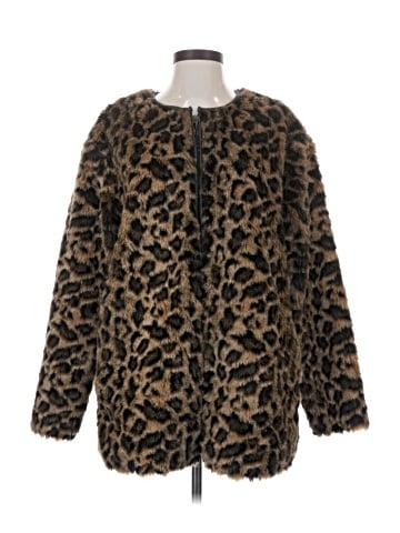 MNG Suit Faux Fur Jacket (view 1)