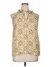 Allison Joy Gold Sleeveless Blouse Size XL - photo 1