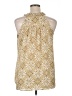 Allison Joy Gold Sleeveless Blouse Size XL - photo 2