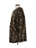 MNG Suit Animal Print Brown Faux Fur Jacket Size S - photo 5
