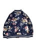 Carter's Floral Blue Track Jacket Size 2T - photo 2